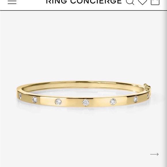 Ring Concierge Jewelry - Ring Concierge Inlay Gold bracelet